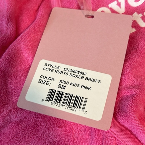 NWT Dolls Kill x Daydream Nation “Love Hurts” Terry Cloth Boxer Briefs - Picture 7 of 10